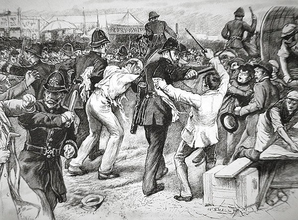 The Welsher, graverad av Meaulle, F.L. (1844-1901) (gravyr) av William (after) Small