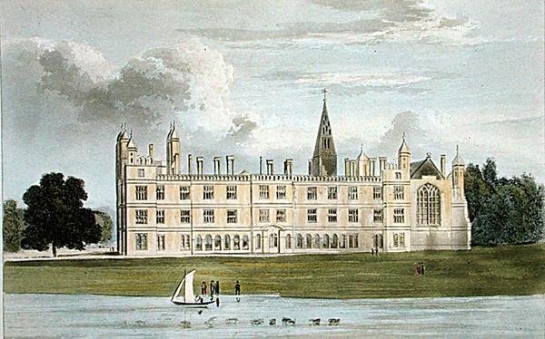 Burghley House, från Ackermanns 