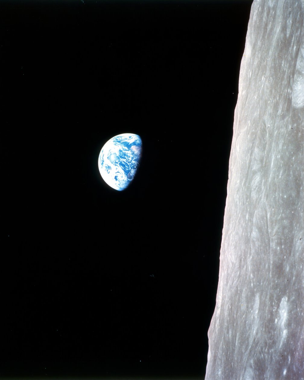Earthrise - Apollo 8, 24 december 1968. av William A Anders
