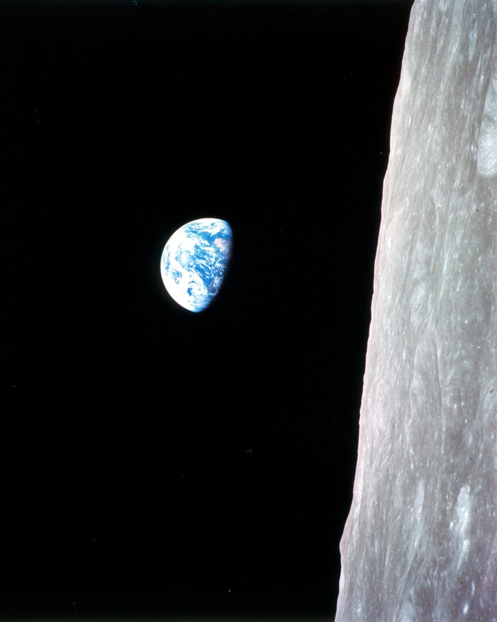 Earthrise - Apollo 8, 24 december 1968. av William A Anders