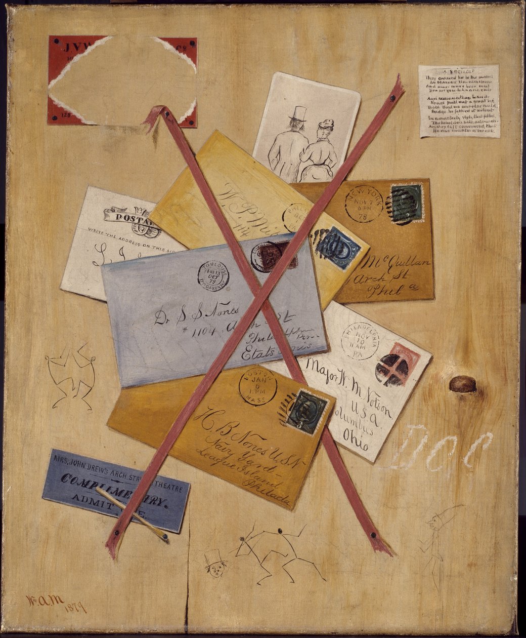 Rackbild för Dr. Nones, 1879 av William A. Mitchell