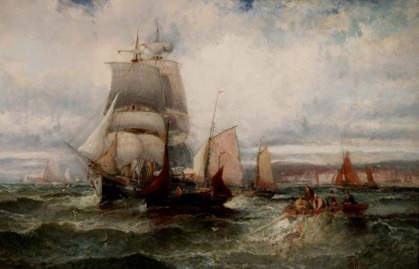 Utanför sydkusten av William A. Thornley or Thornbery