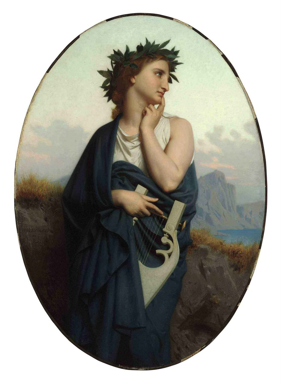 Musan (Philomèle) av William Adolphe Bouguereau