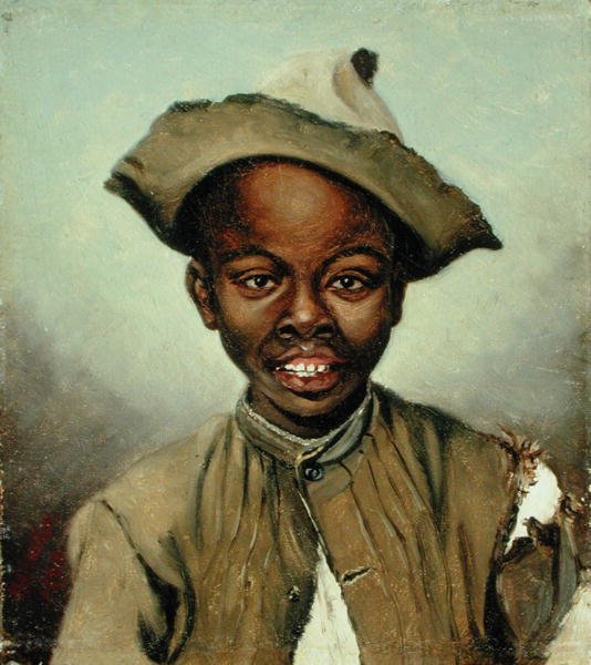 Pojke med en trasig jacka av William Aiken Walker
