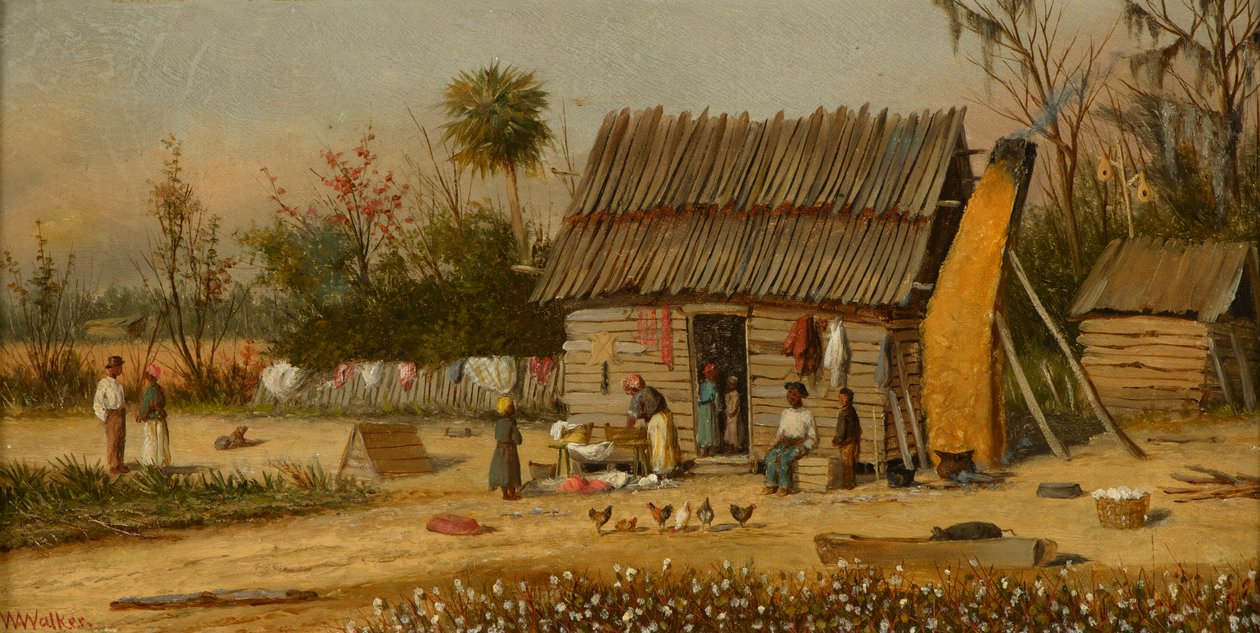 Wash Day, ca 1890 (olja på akademitavlan) av William Aiken Walker