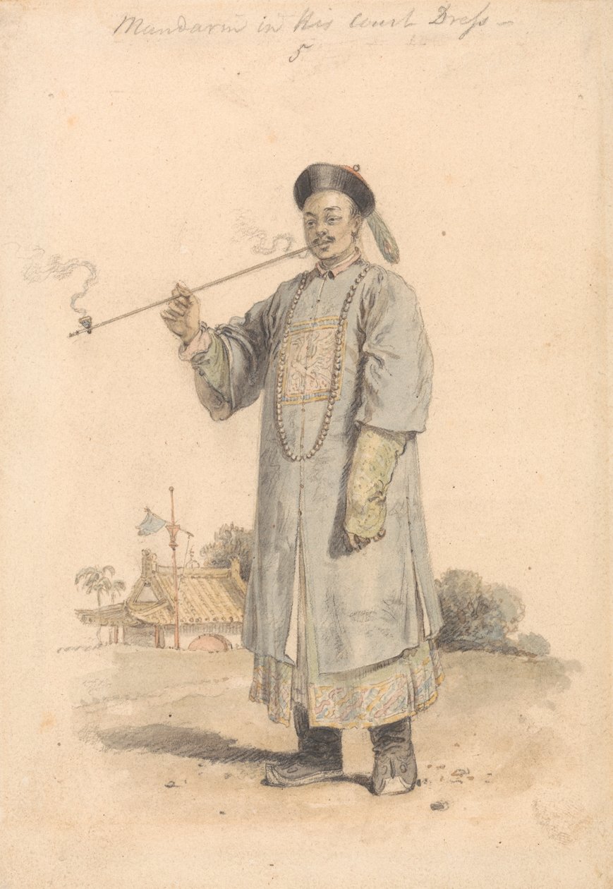 En mandarin i sin hovklänning av William Alexander