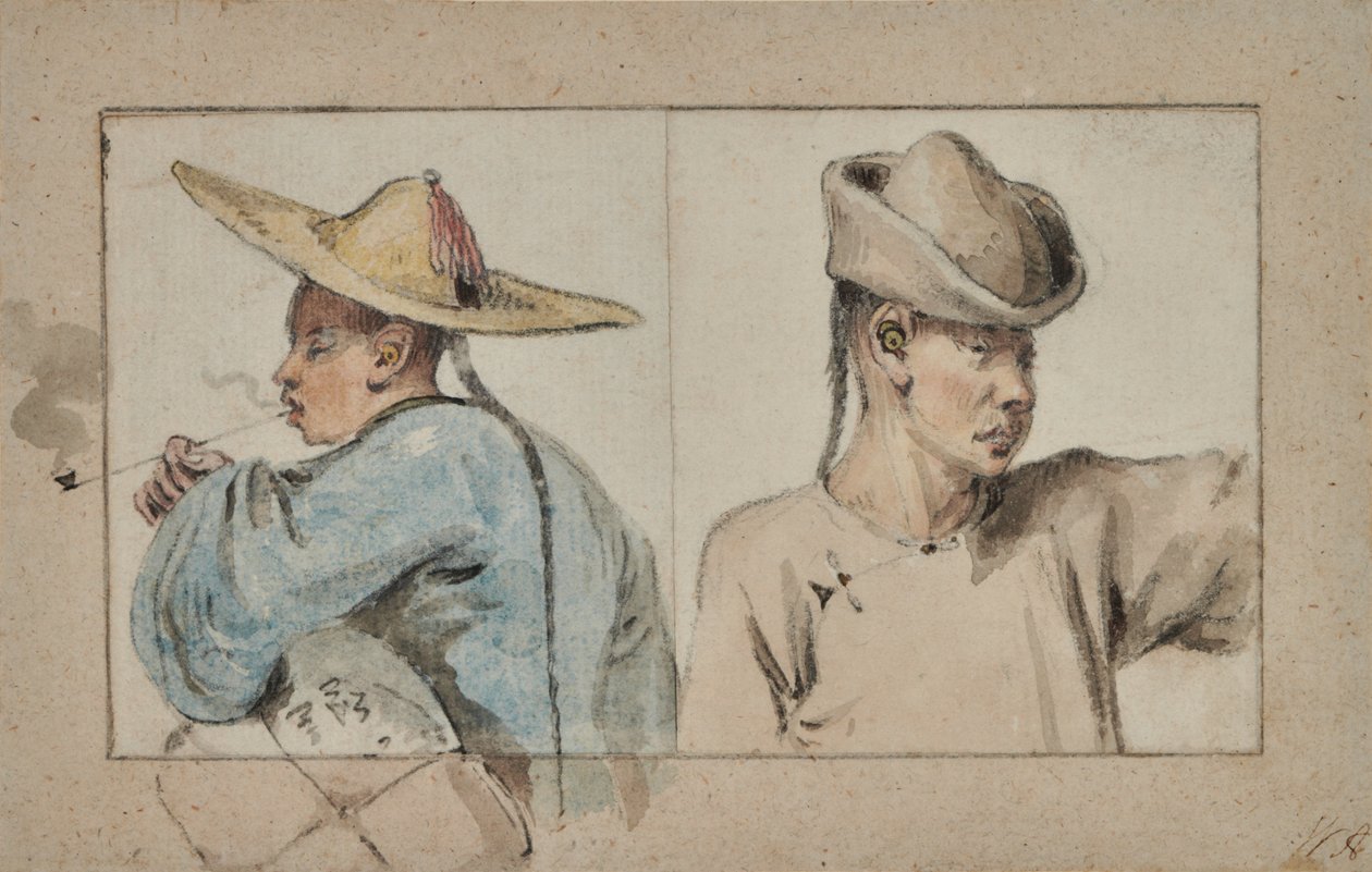 kinesiska soldater och civila av William Alexander