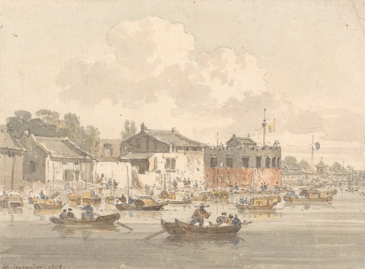 Fort mittemot fabriken, kanton av William Alexander