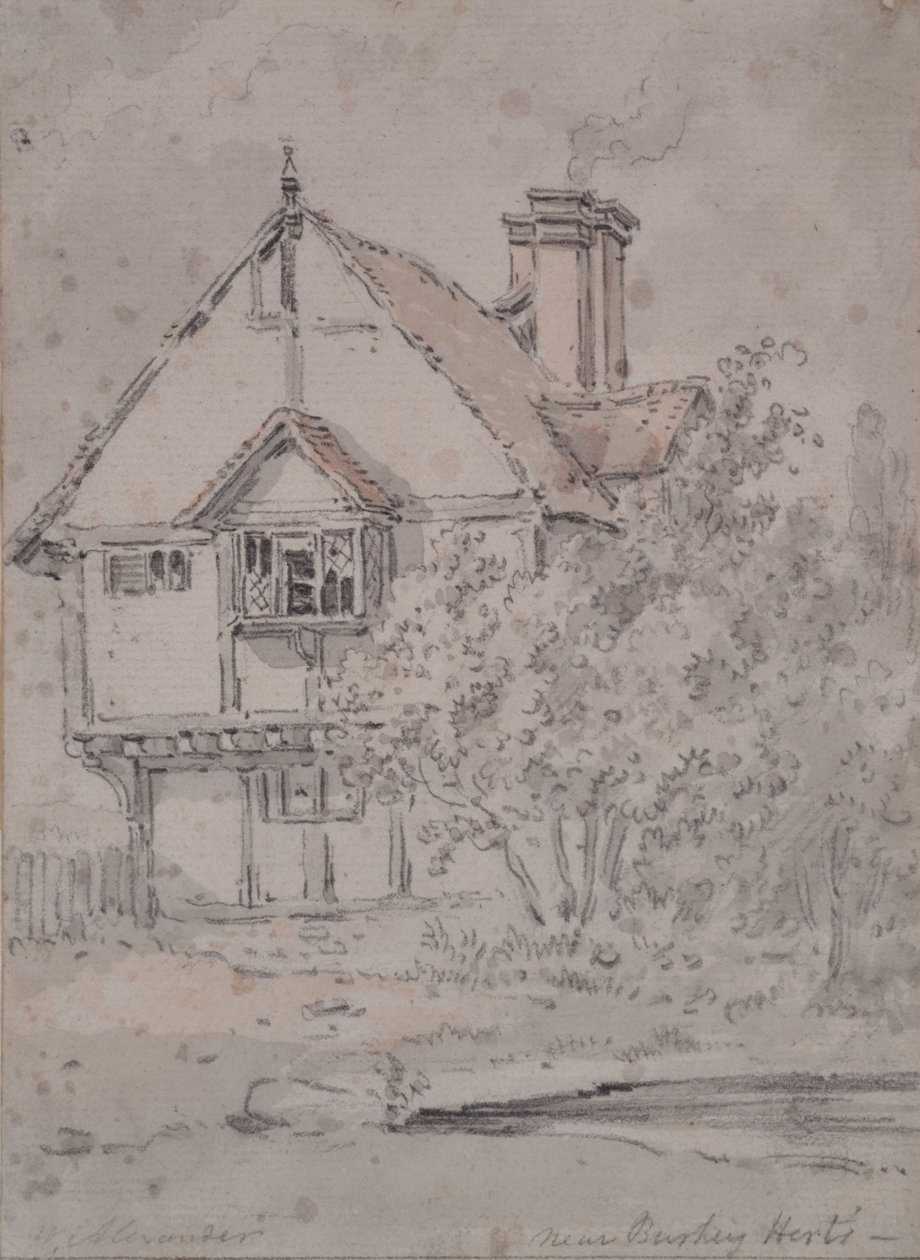 Nära Bushey, Hertfordshire av William Alexander