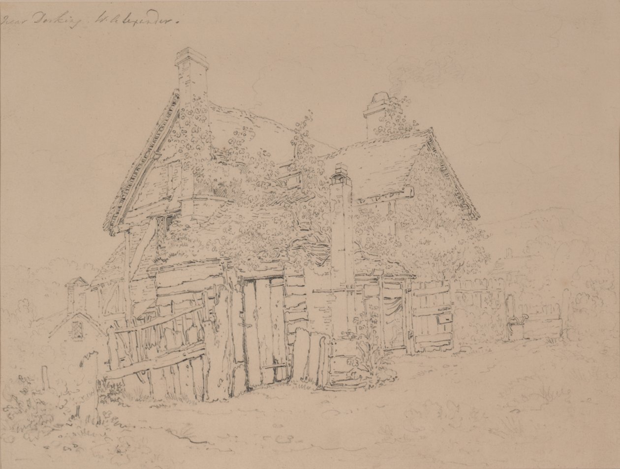 Nära Dorking av William Alexander
