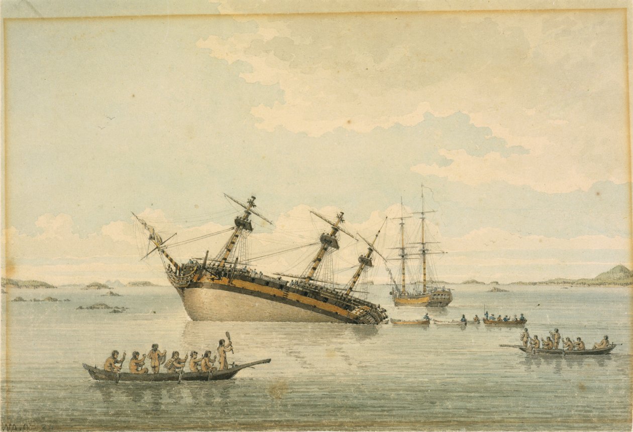 Upptäckten på klipporna, Queen Charlotte