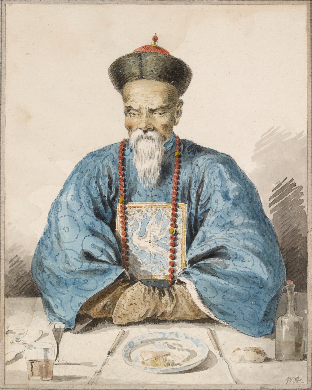 Kantonens fyra-tio, c1790-talet av William Alexander