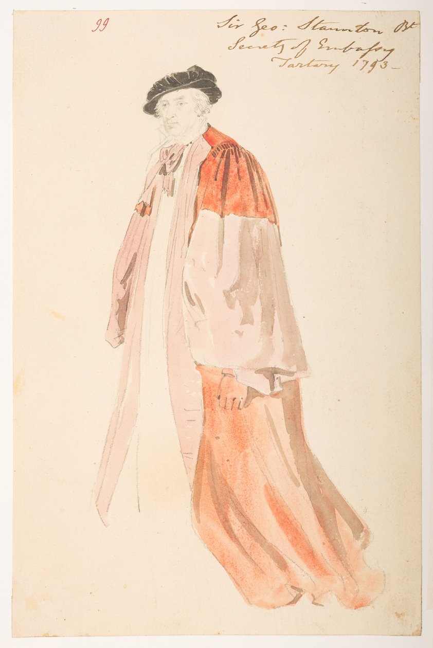 WD 959 sektion 1 f.99, Sir George Staunton av William Alexander