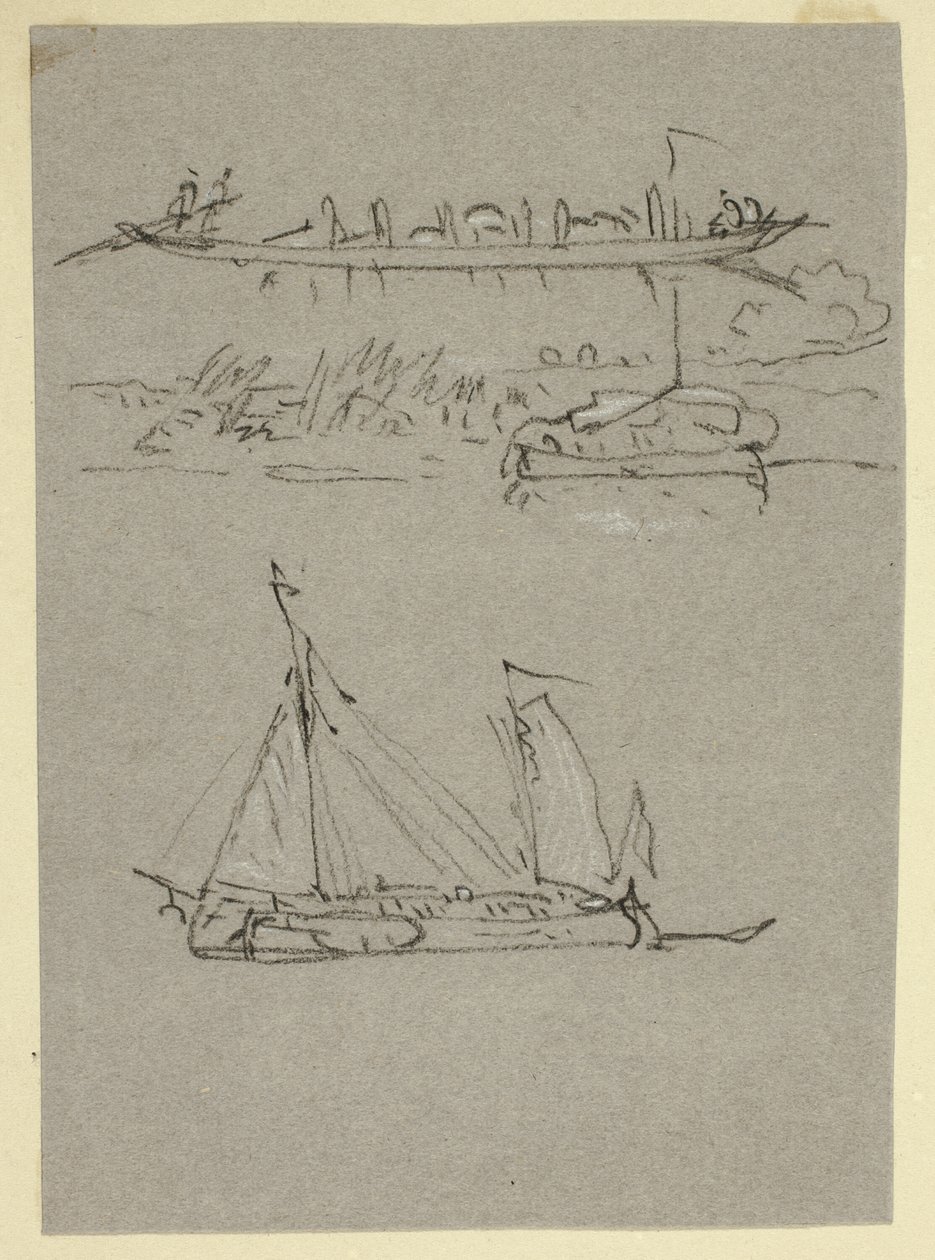Flodscener av William Alfred Delamotte