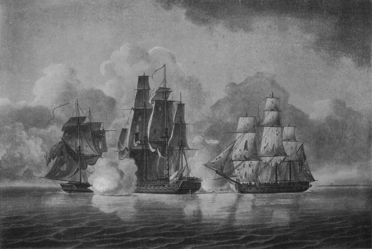 Fångst av Pallas, c1801 av William Anderson