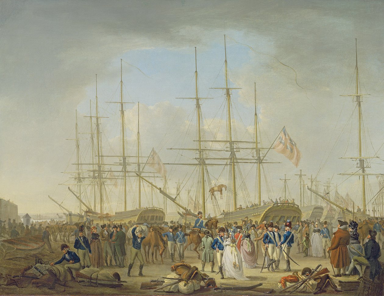 O Hussars na malaga atu i Deptford swed av William Anderson
