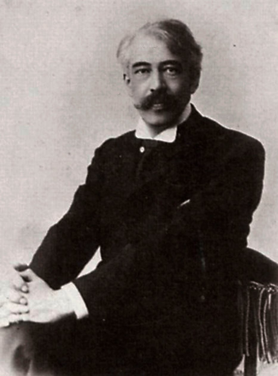 Konstantin Stanislavsky, rysk skådespelare och teaterregissör, c1890-c1900. av William Andreevich Carrick