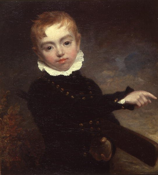 Pojke med en Cricket Bat av William Beechey