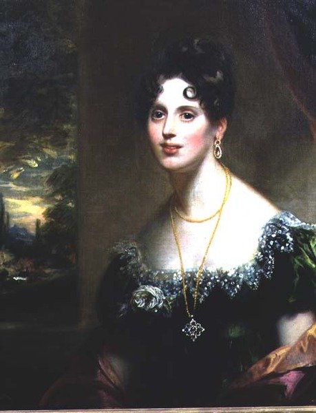 Mary Martha Beresford, syster till Agnes, Lady FitzHerbert, c.1805 av William Beechey