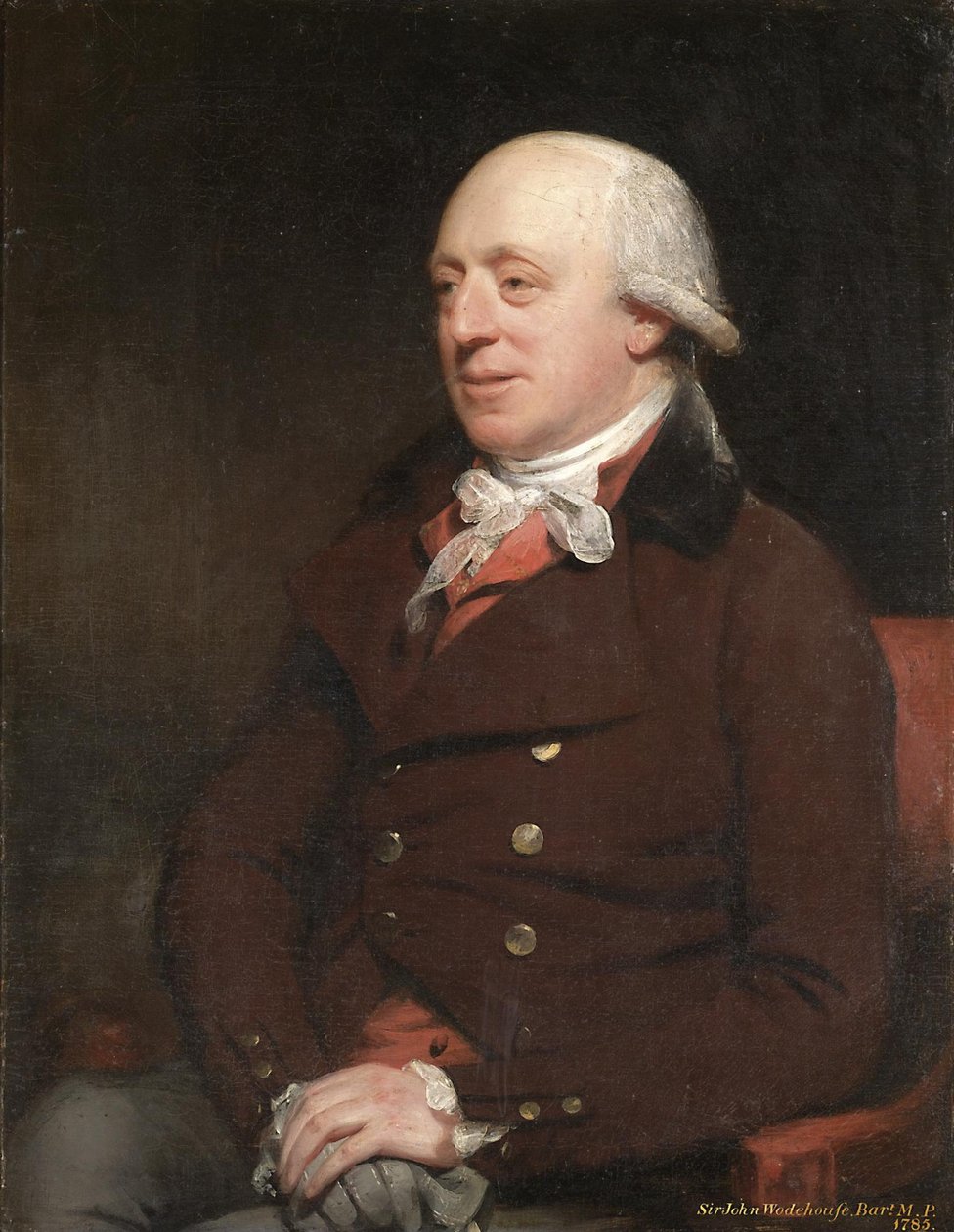 Porträtt av Sir John Wodehouse M.P. Norfolk (1741-1834) av William Beechey