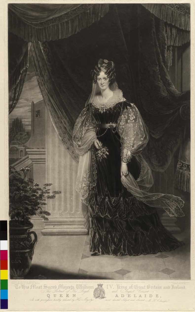 Prinsessan av Sachsen-Meiningen Adelaide av William Beechey