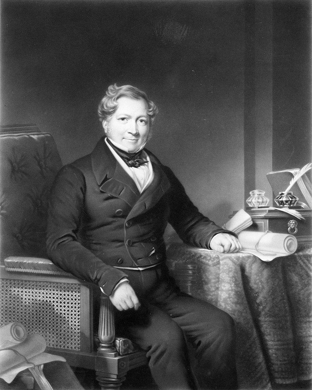 John Heathcoat, graverad av T. L. Atkinson, c.1832-98 av William Beetham