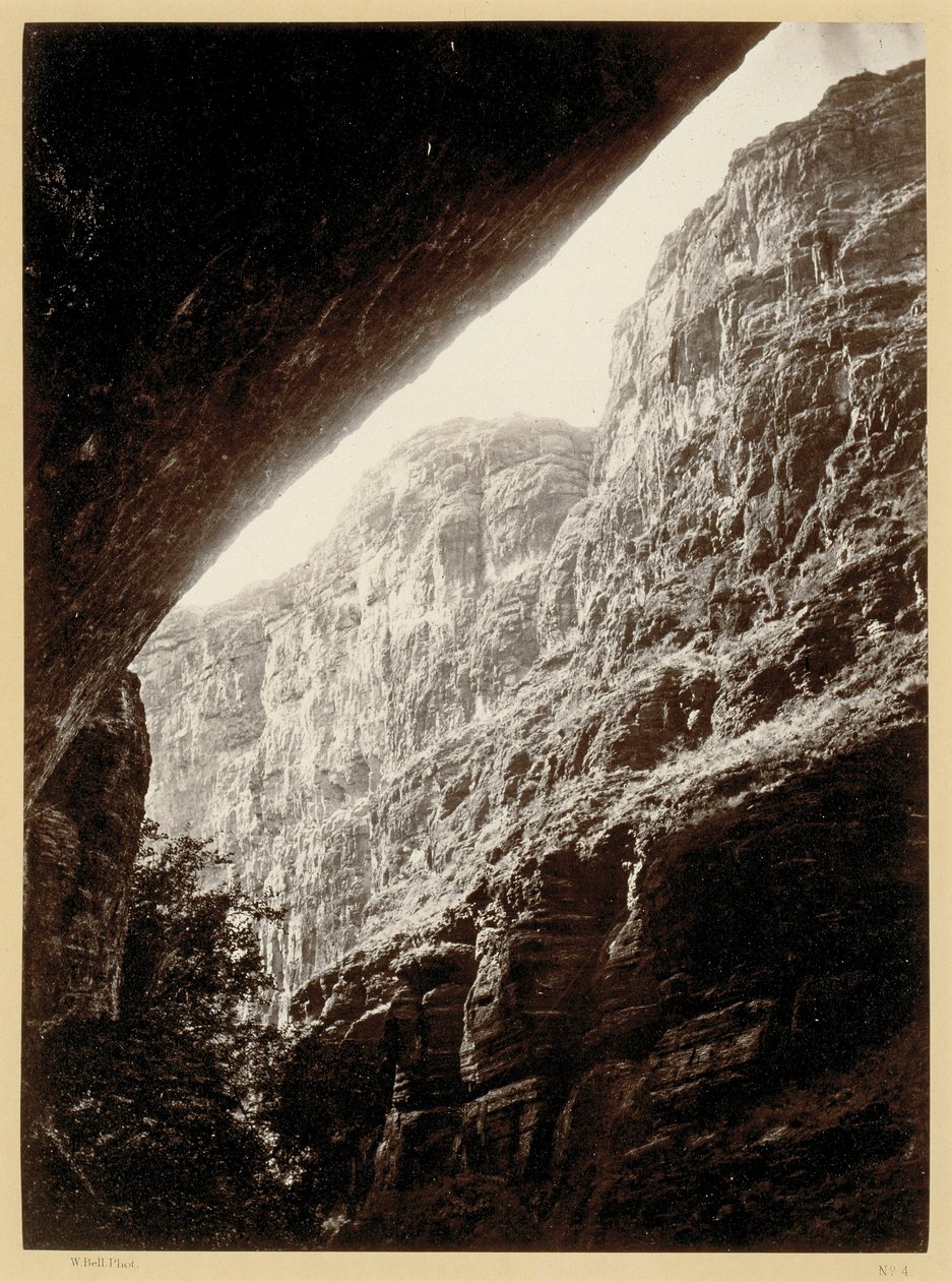 Cañon i Kanab Wash, Coloradofloden, söderut av William Bell