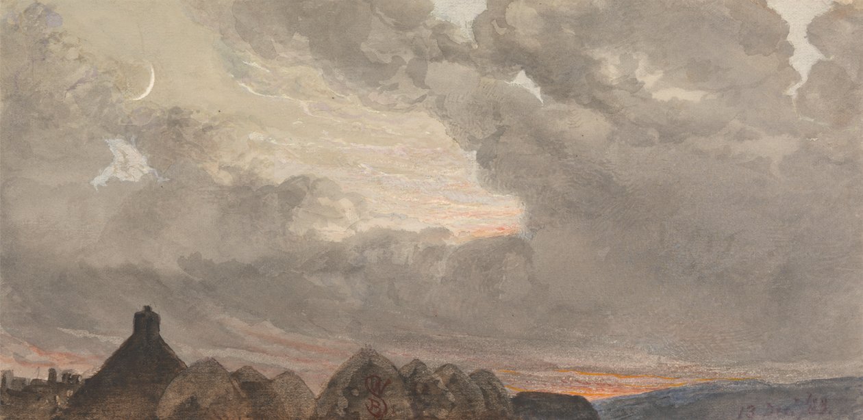 Nymånen av William Bell Scott