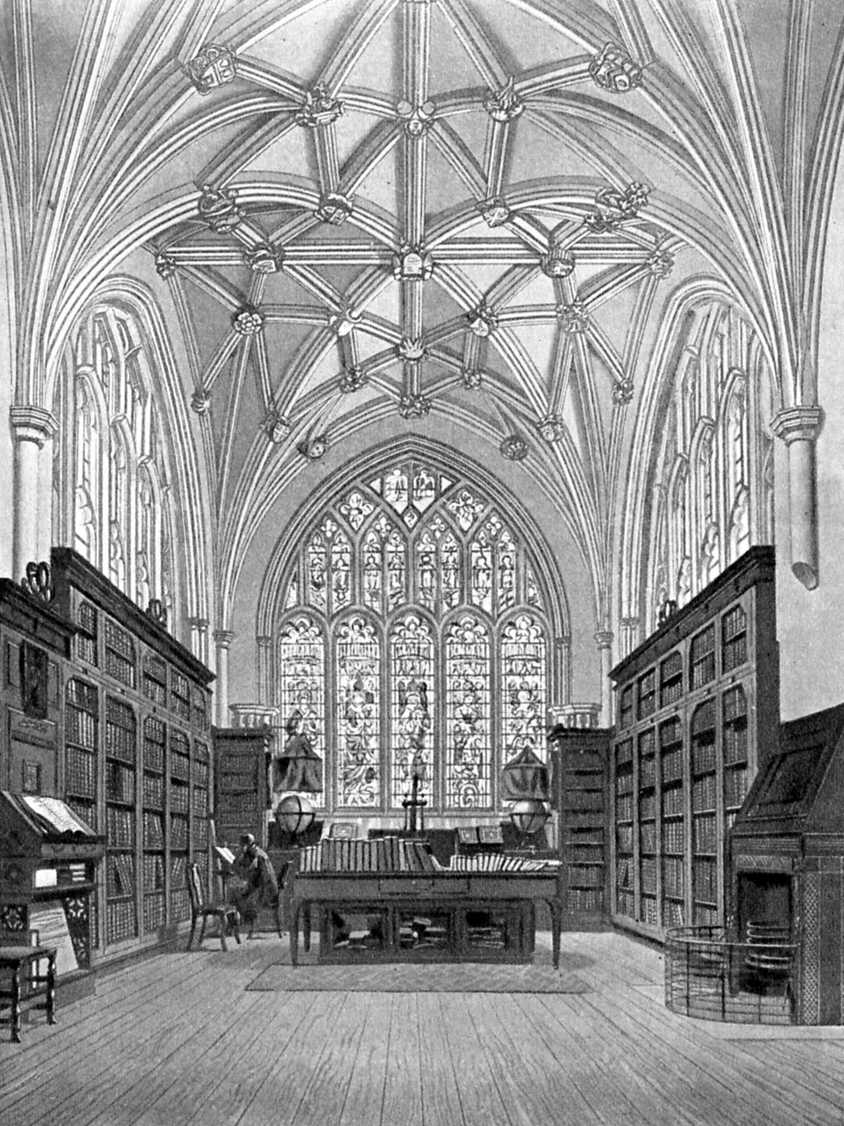 Winchester Colleges bibliotek av William Bennett