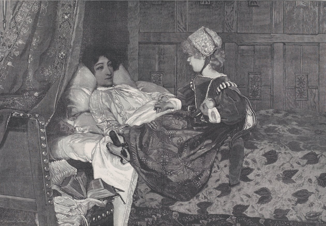 Always Welcome, från Illustrated London News, 19 maj 1888. av William Biscombe Gardner