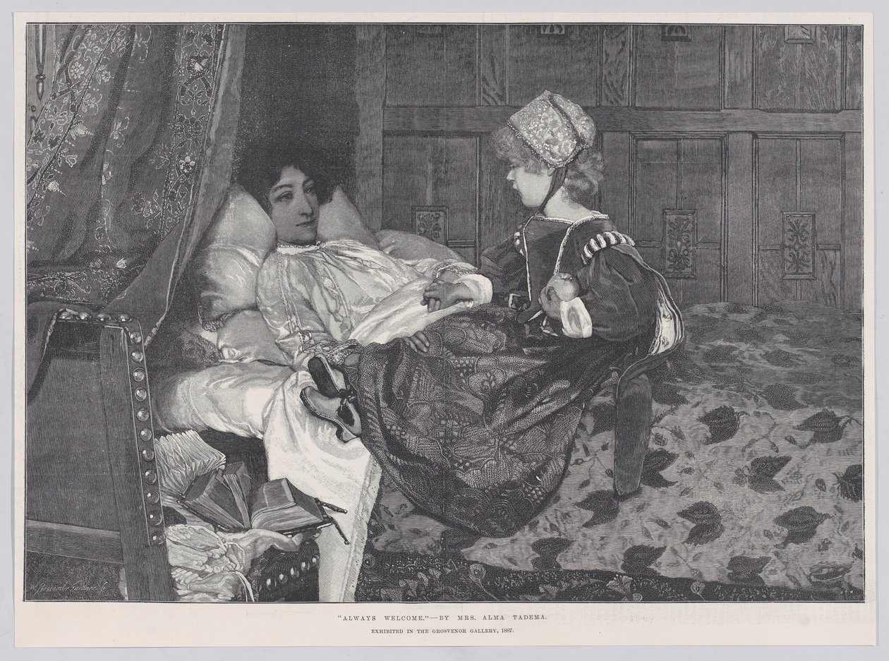 Alltid välkommen, från "The Illustrated London News" av William Biscombe Gardner