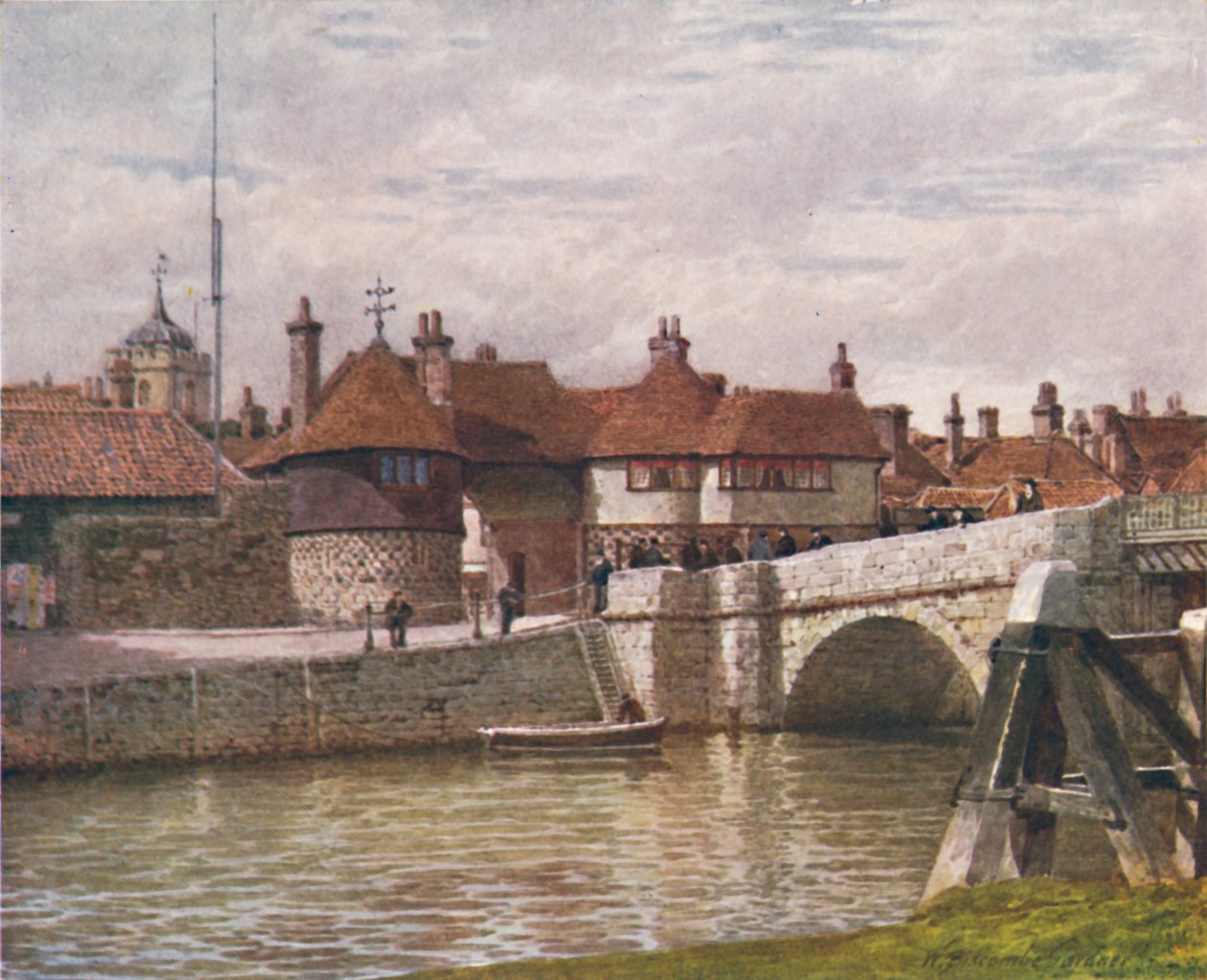 The Barbican, Smörgås, 1907 av William Biscombe Gardner