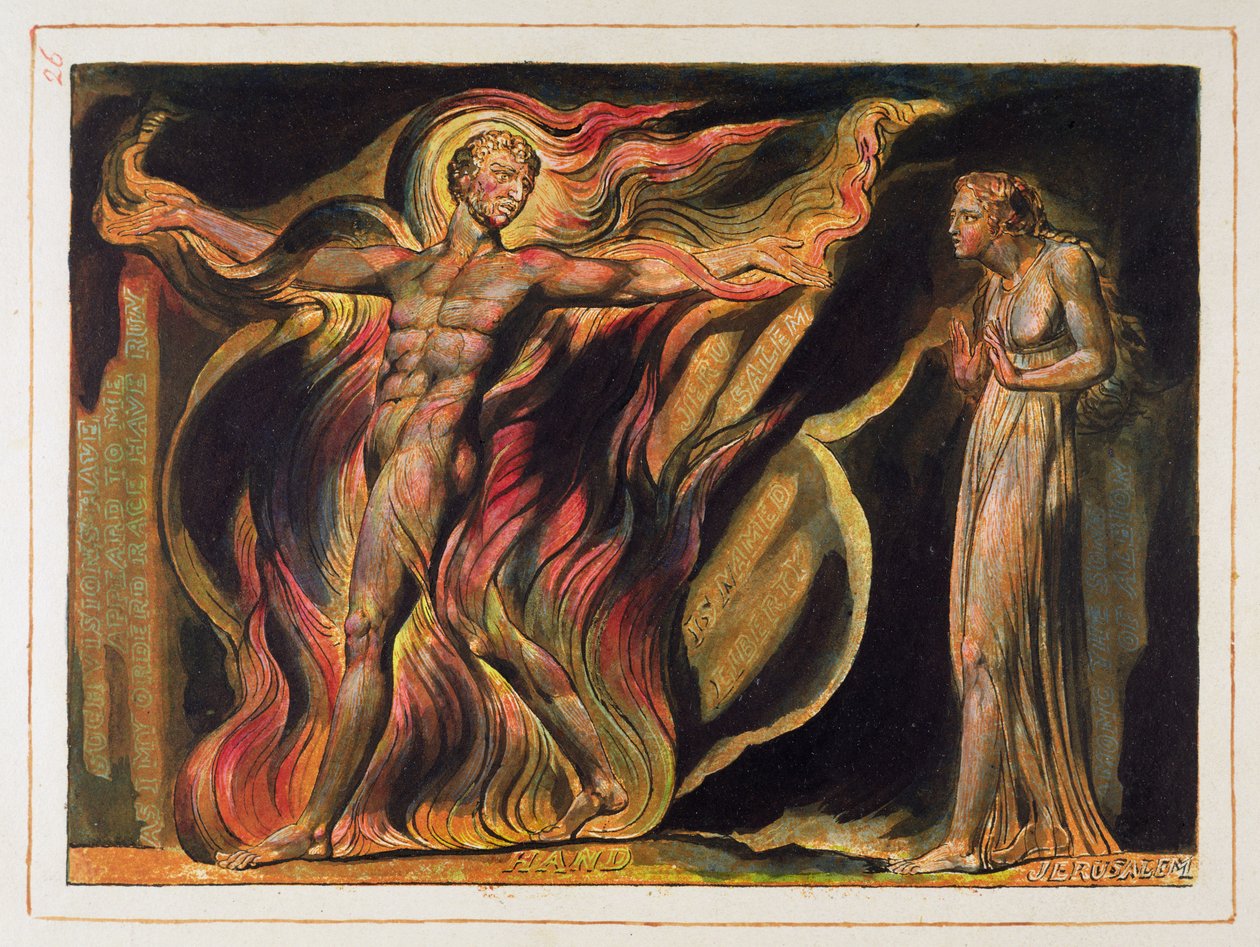 A Naked Man in Flames, skylt 26 från 