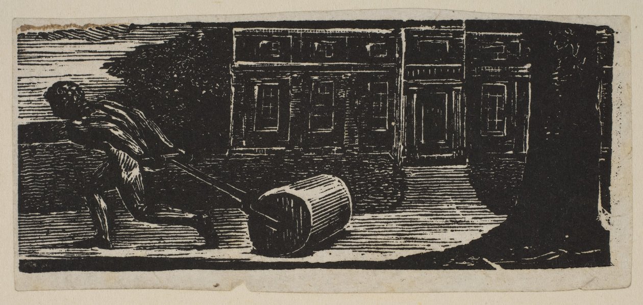 A Rolling Stone Is Ever Bare of Moss, från Thorntons Pastorals of Virgil, 1821. av William Blake