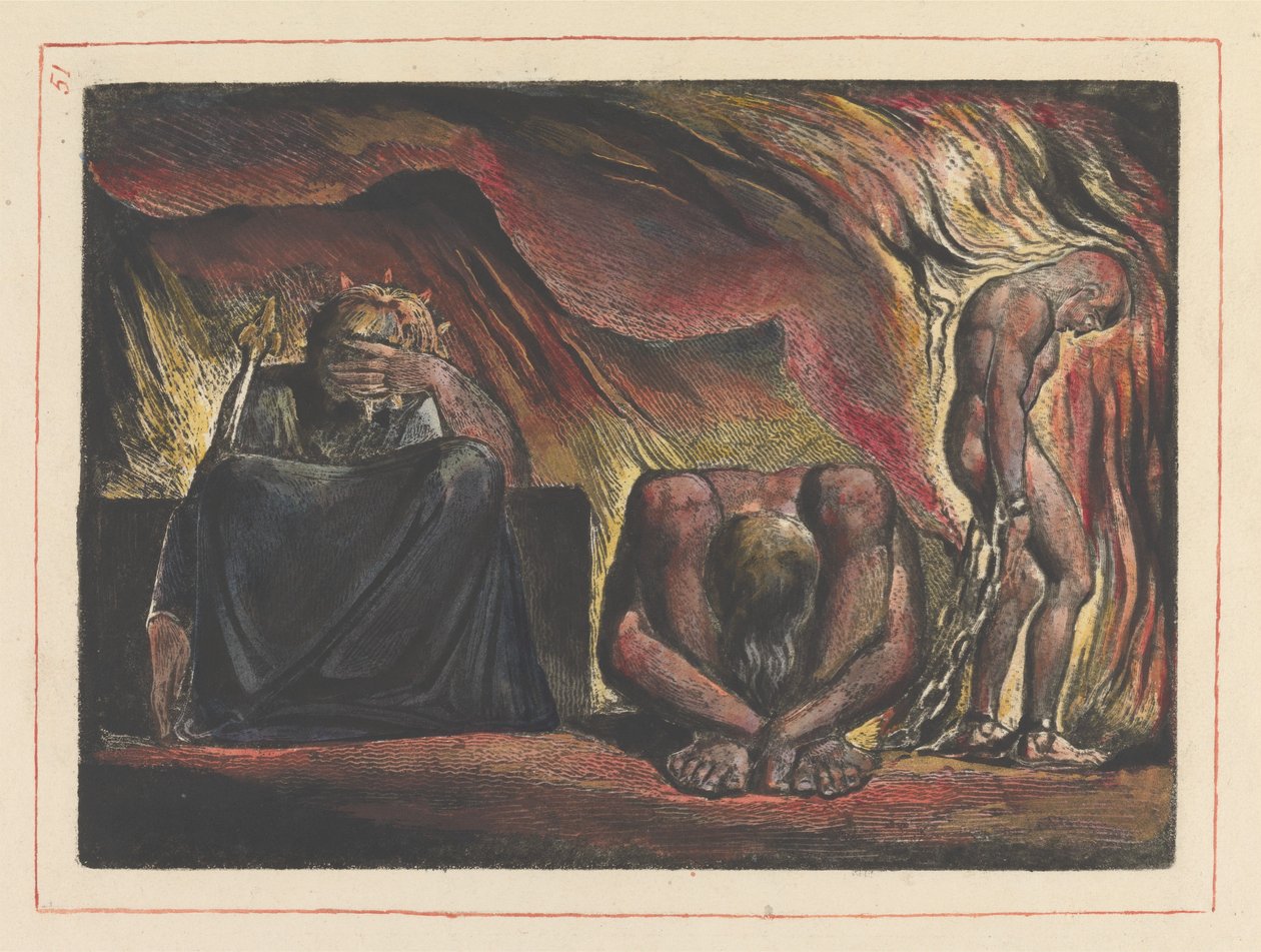 Kapitel 3 Frontispice (bild 51) av William Blake