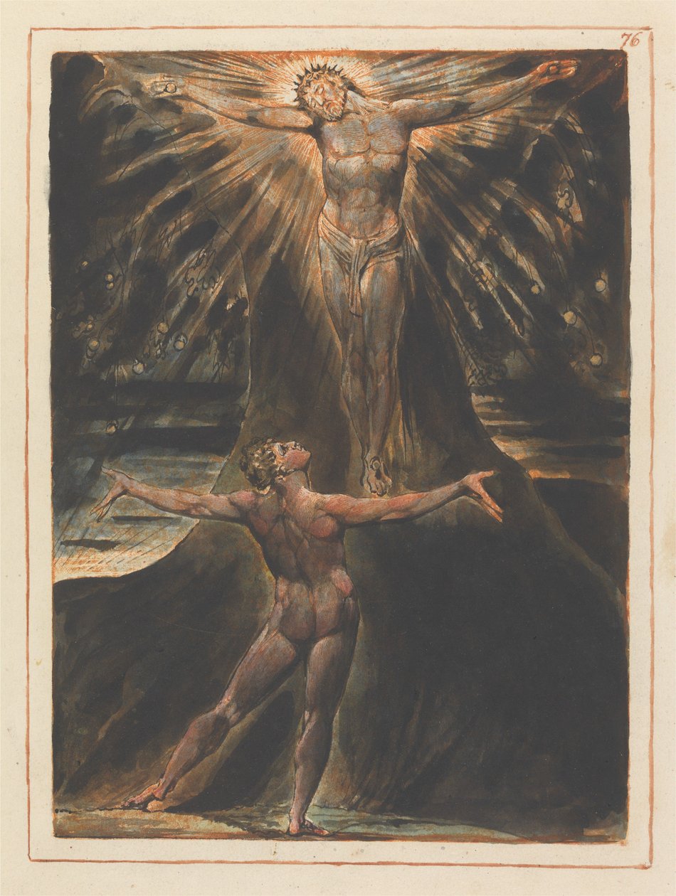 Frontispis till kapitel 4 (plansch 76) av William Blake