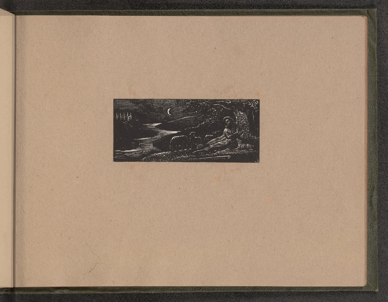 Colinet vilar om natten av William Blake