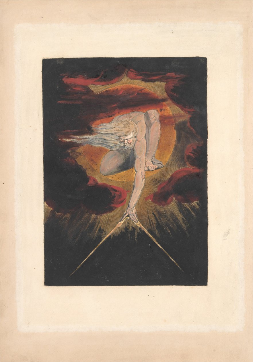 Europa. En profetia, tavla 1, frontispice av William Blake