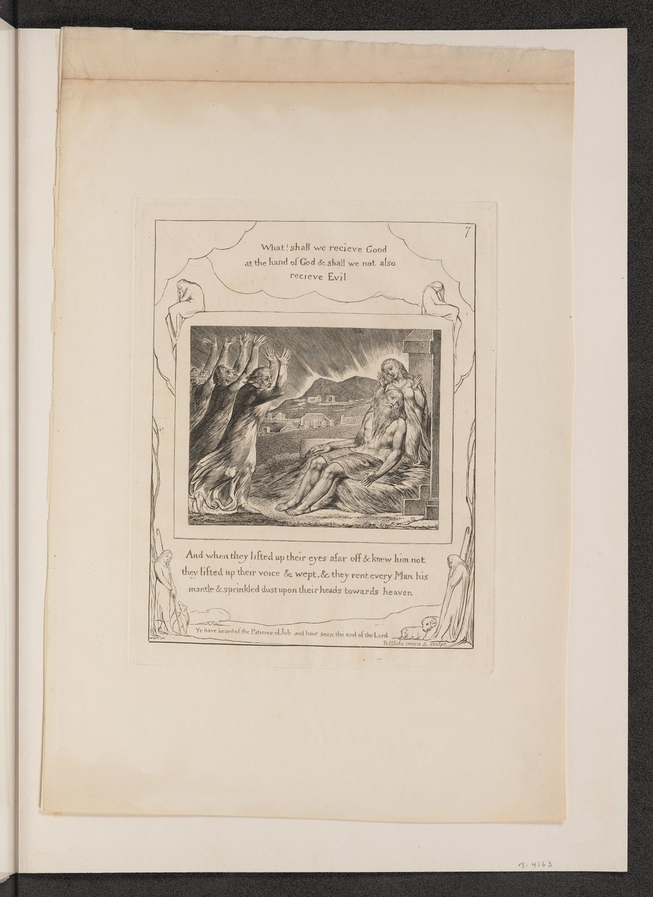 Jobs tröstare av William Blake