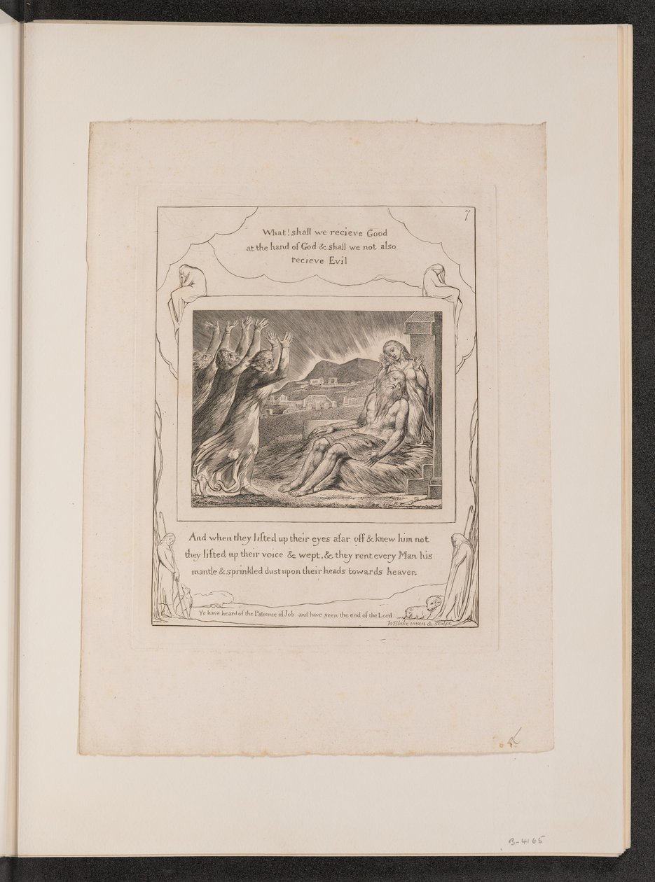 Jobs tröstare av William Blake