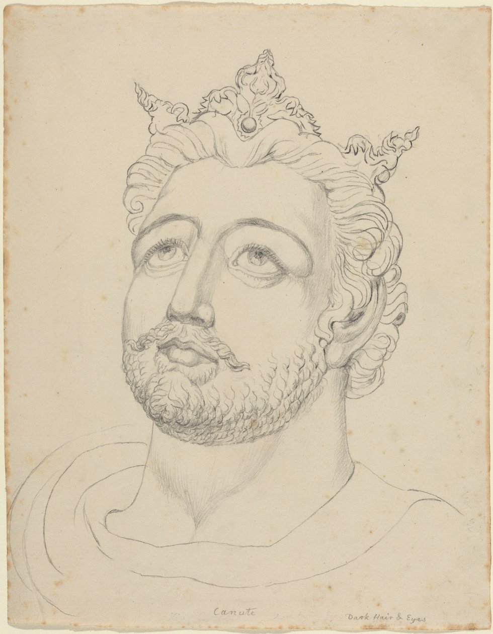 Kung Knut av William Blake