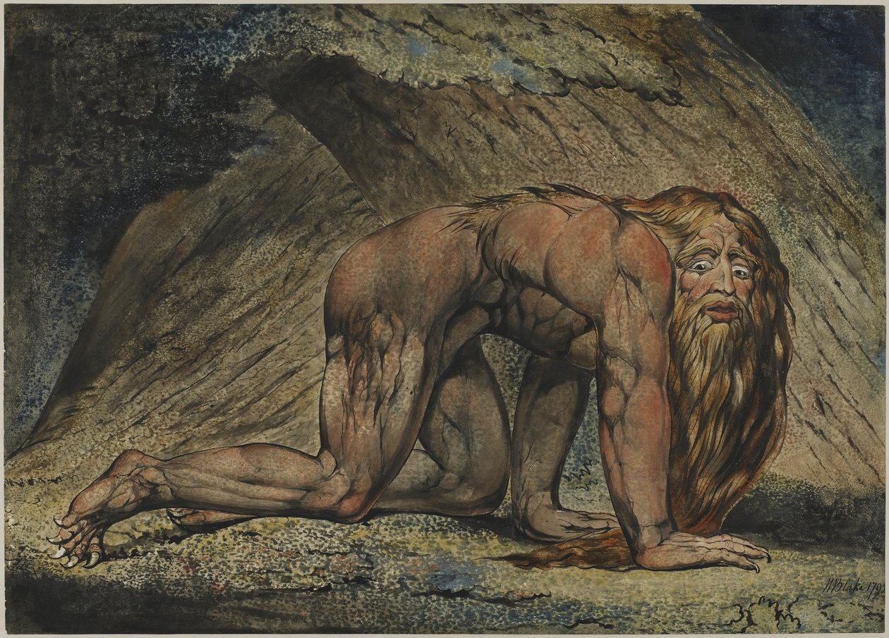 Nebukadnessar av William Blake