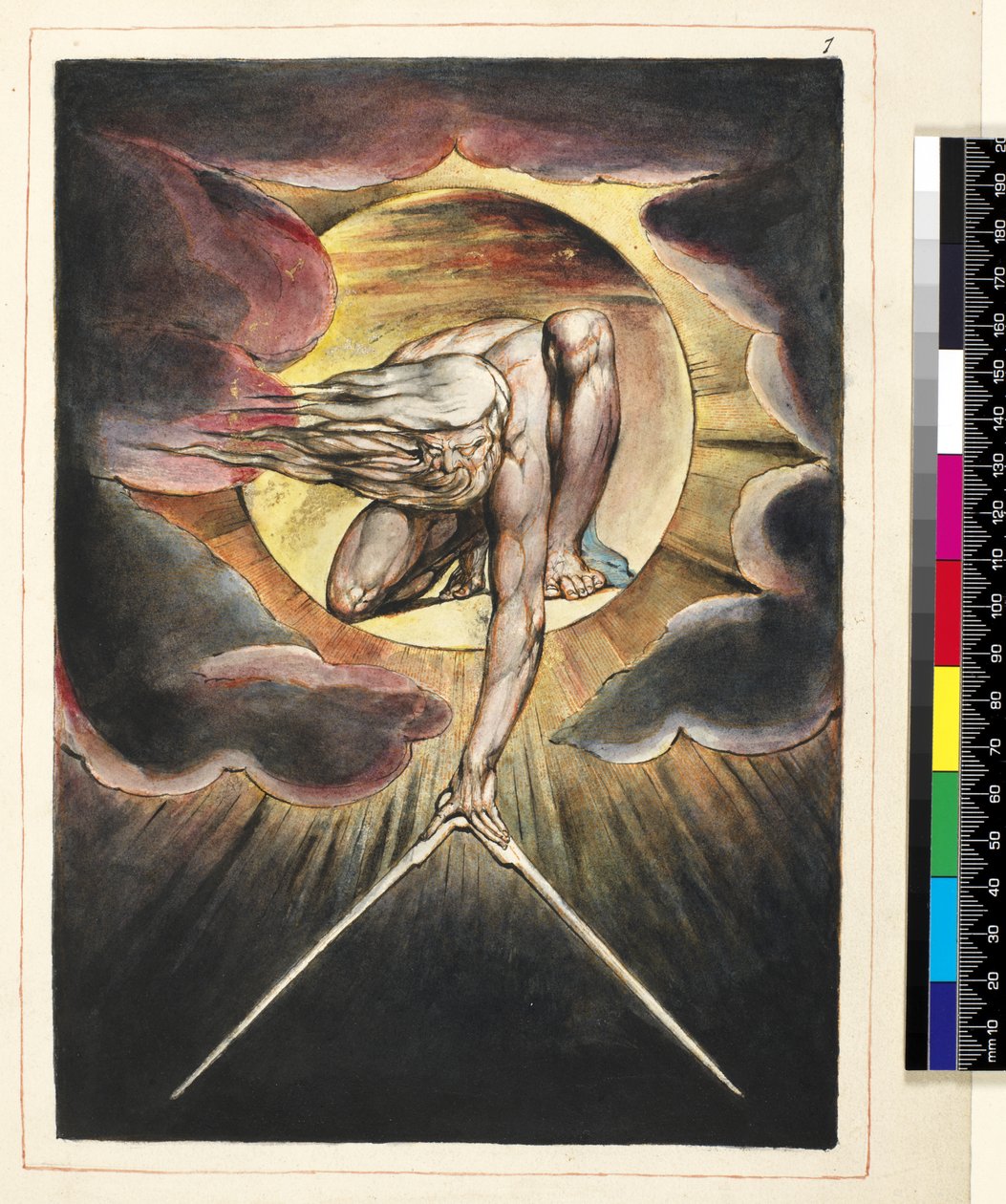 S.127-1950.pt.19 The Ancient of Days, frontispice av 