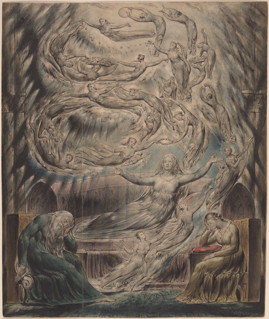 Drottning Katherines dröm av William Blake