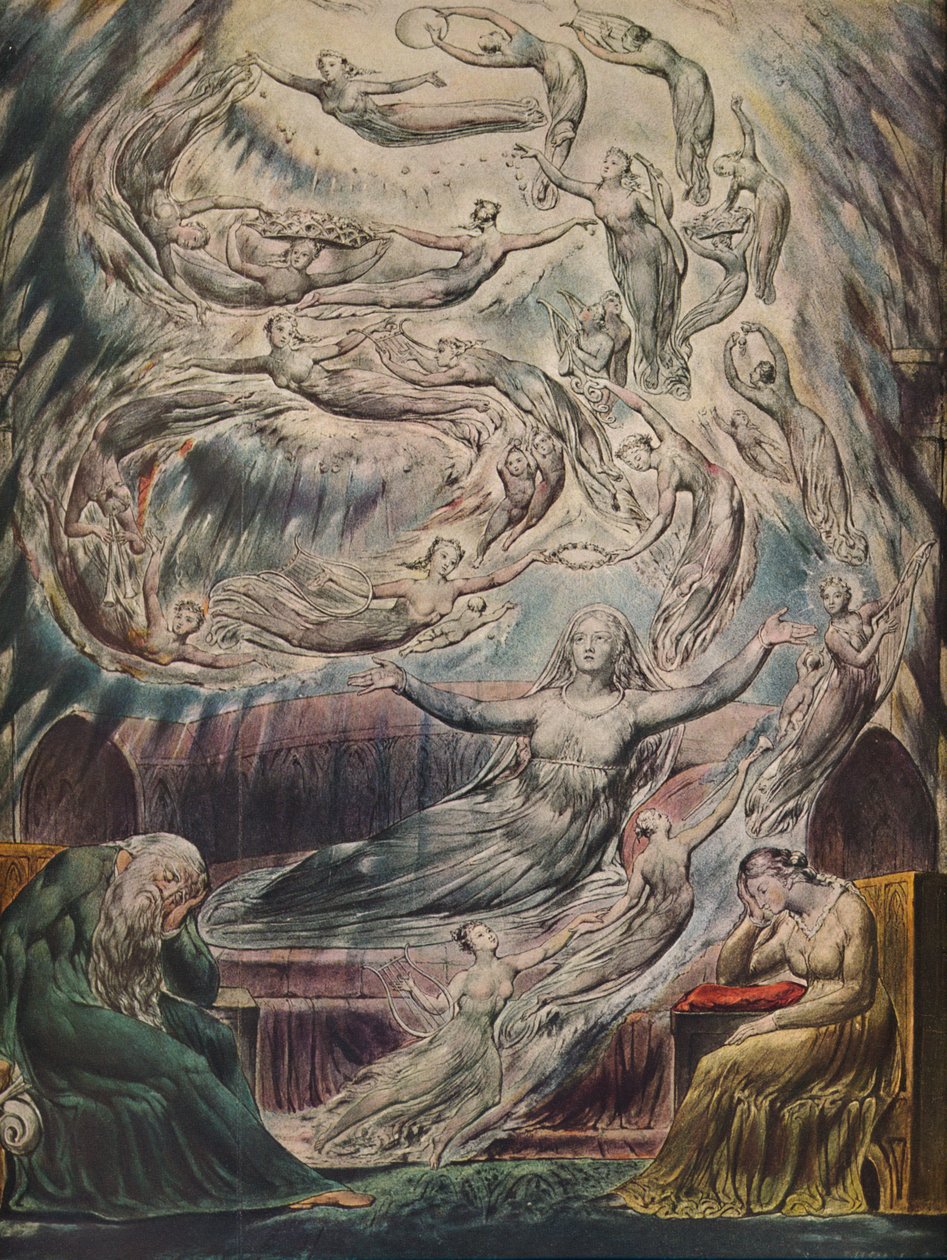 Drottning Katherines dröm, c1825 av William Blake