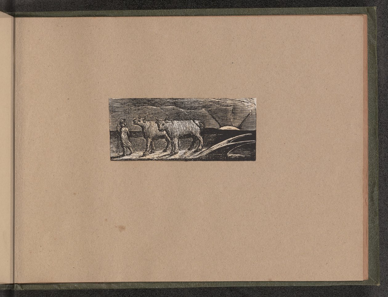 Herdens återkomst, 1821. av William Blake