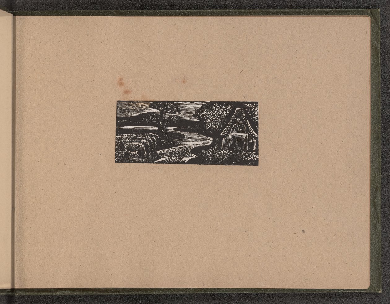 "Sabrinas silvriga översvämning", 1821. av William Blake