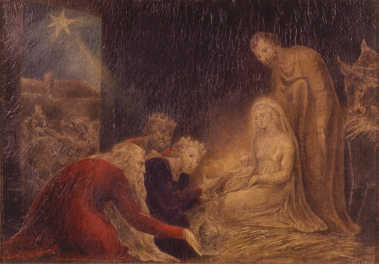Konungarnas tillbedjan av William Blake