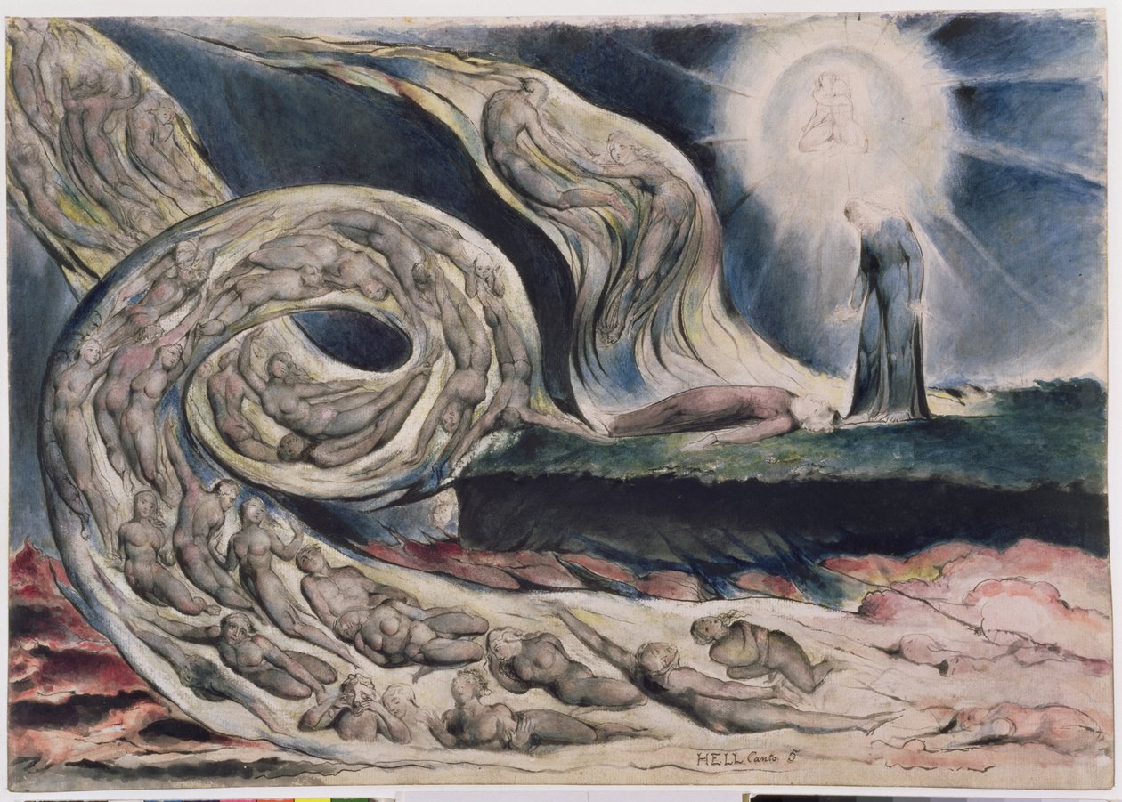 De Lustfullas Cirkel av William Blake