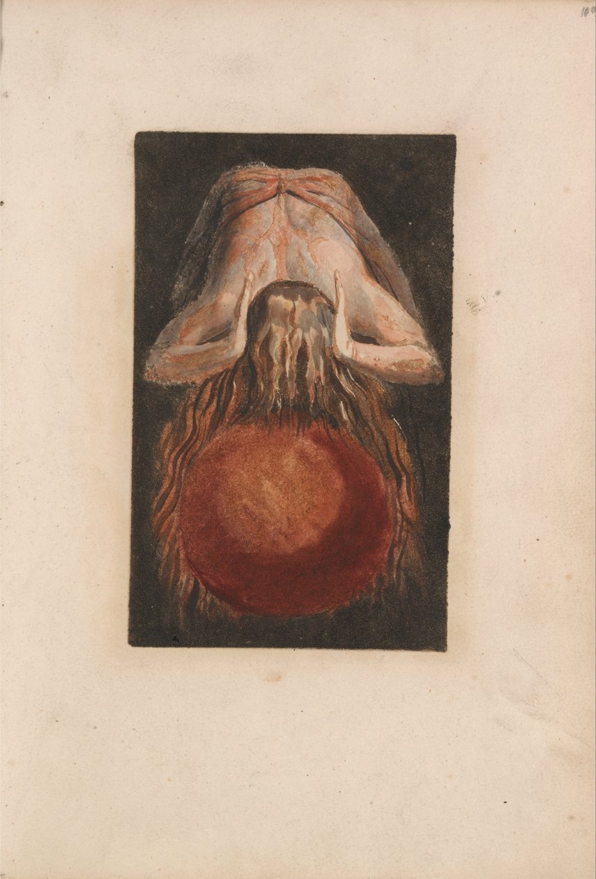 The First Book of Urizen, Plate 11 (Bentley 17) av William Blake